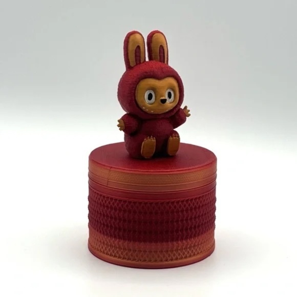 Orange Ombre Trinket Box - Picture 1 of 12